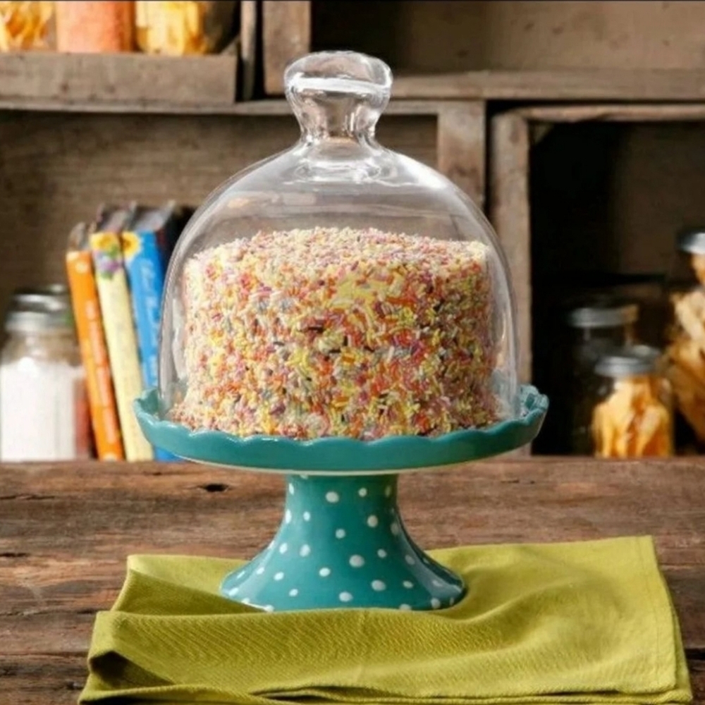 Pioneer Woman Flea Market Cupcake Mini Cake Stand